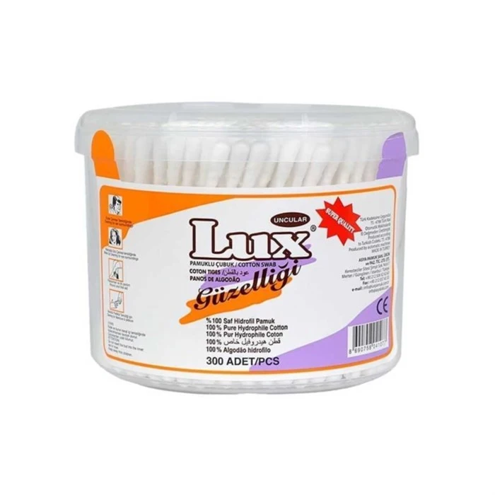 Lux Cotton Ear Swabs Bud 300'S